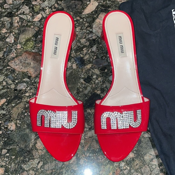 Gorgeous Miu Miu mules - Picture 1 of 5